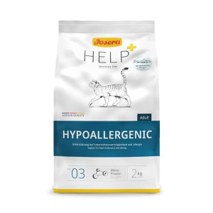 JOSERA HELP CAT HYPOALLERGENIC sausā kaķu barība 2kg